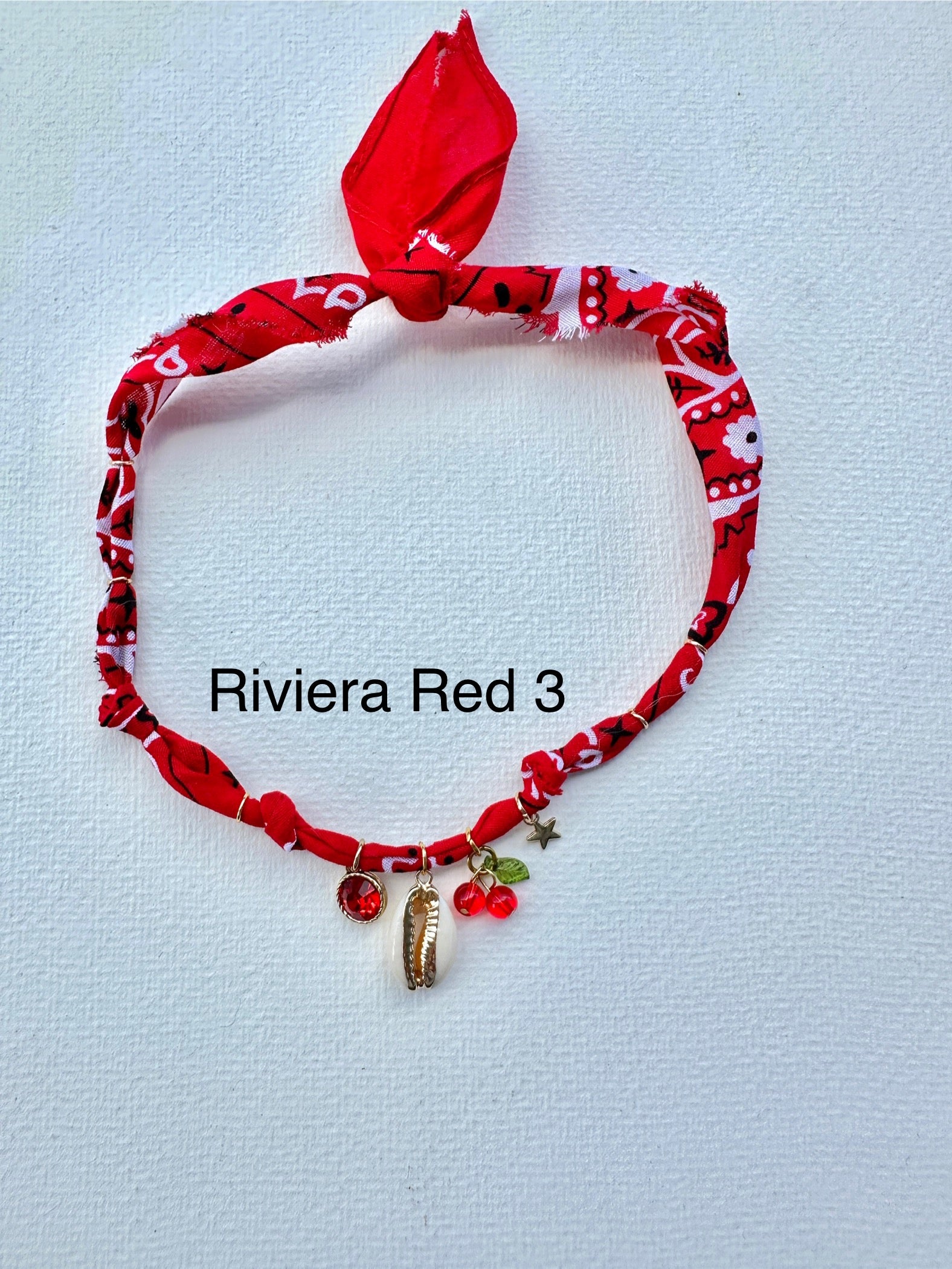 Les Bandanettes- Riviera Red