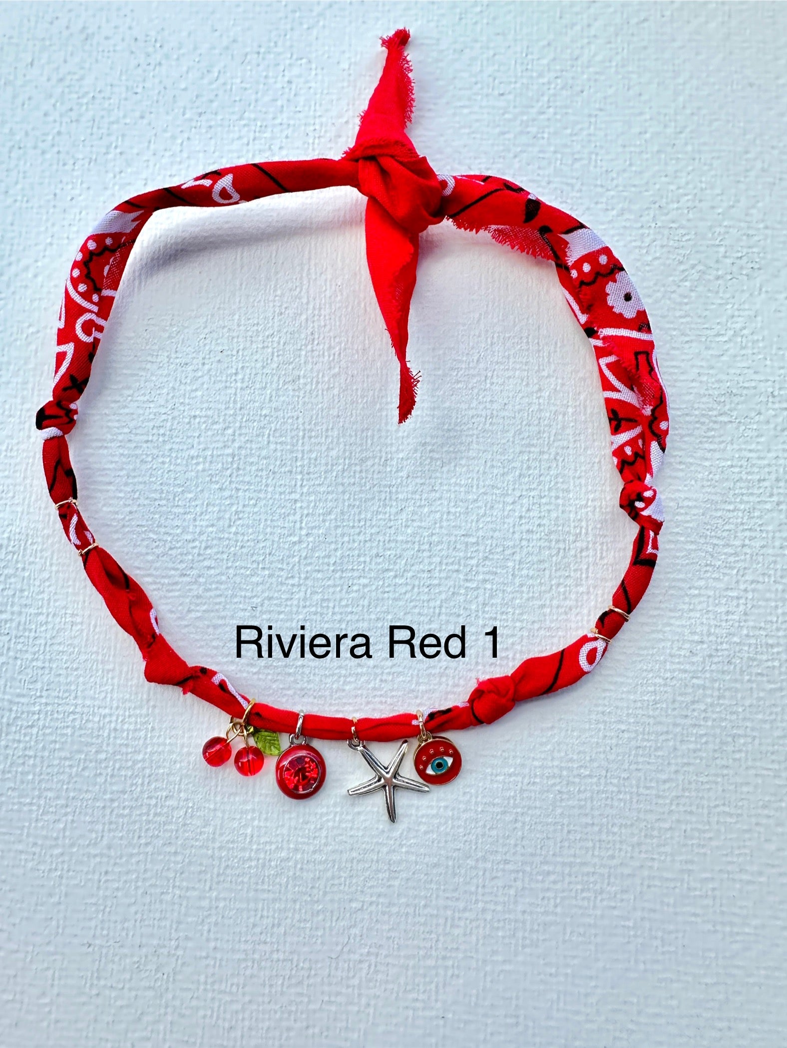 Les Bandanettes- Riviera Red